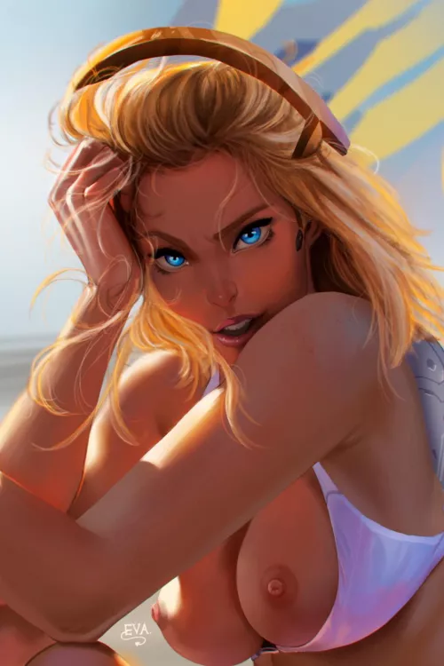 Mercy at the beach