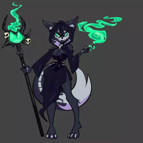 My DnD oc Netty, thought I'd share her here :3