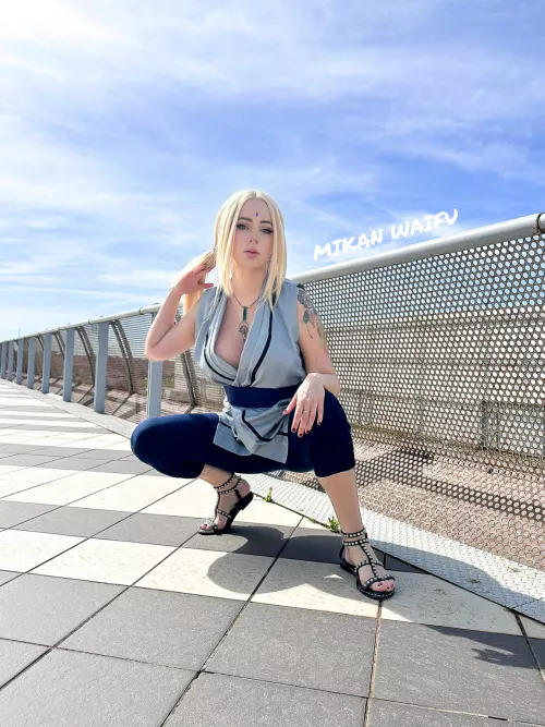 my Tsunade cosplay (Mikan Waifu)