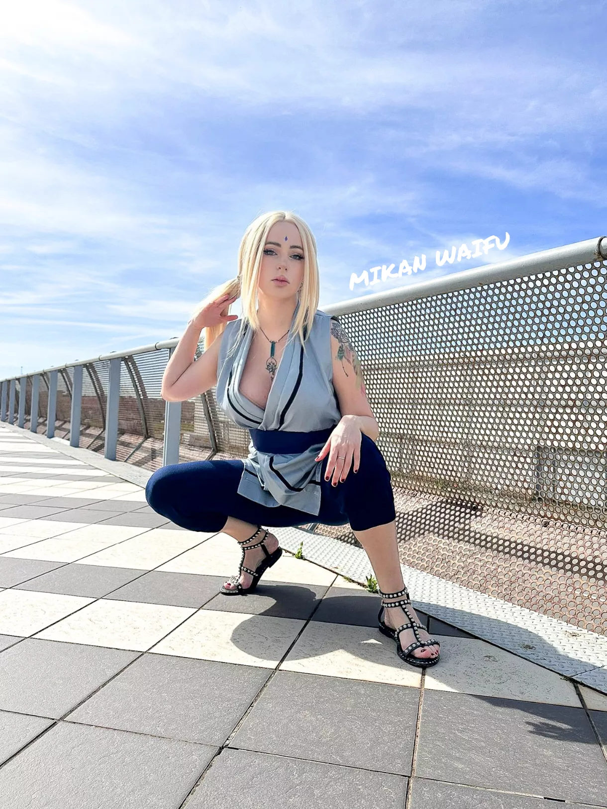 my Tsunade cosplay (Mikan Waifu)