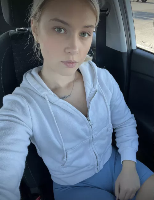 Sending selfies to my trainer