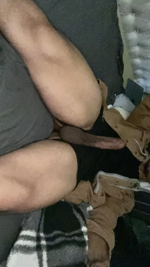 Sit on my lap or sit on my cock? 