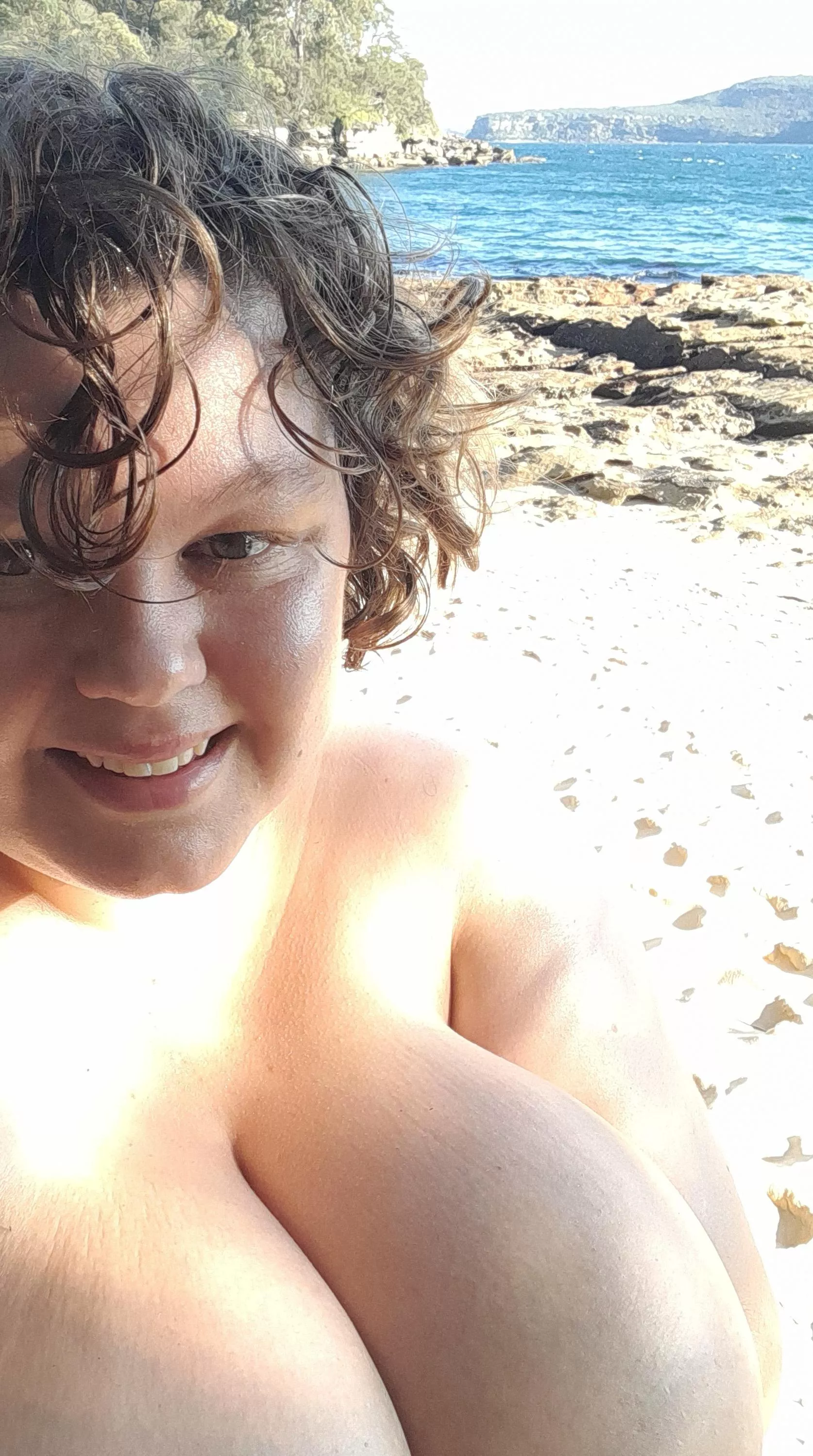 Time to soak this wild hair.