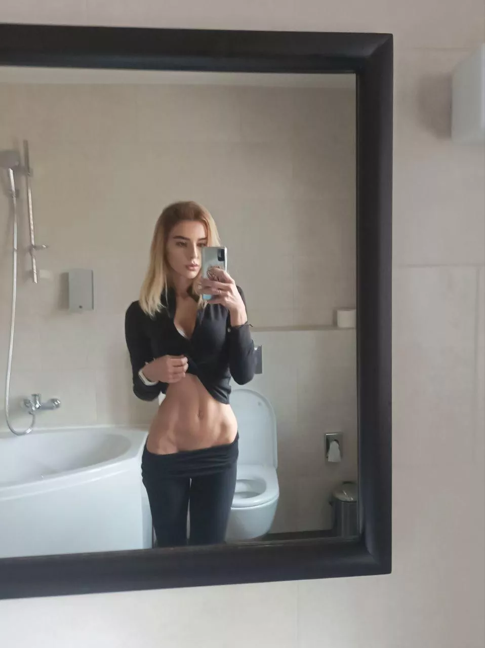 Want to play with my belly button?