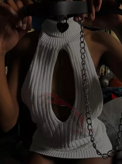 you deserve to be walked on a leash like a good boy / girl