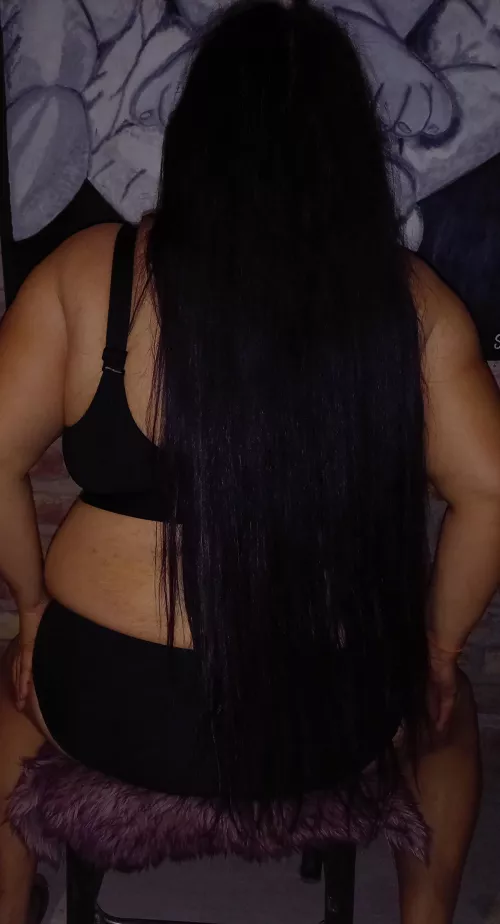 beautiful brunette hair