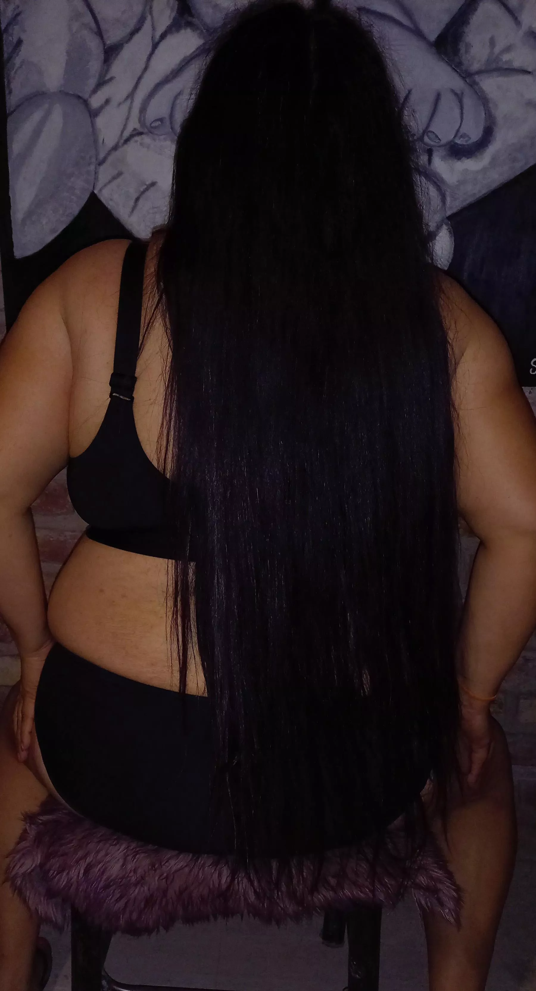 beautiful brunette hair