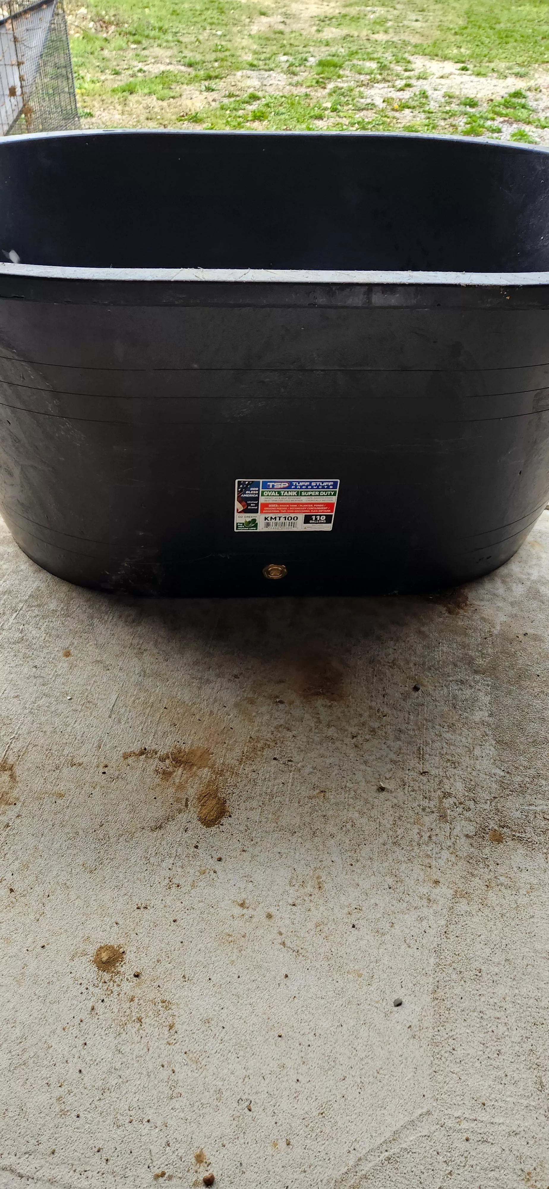 Cheapest place in US to buy enough clay or similar mud to fill a 110 gal stock tank? Any help is appreciated.