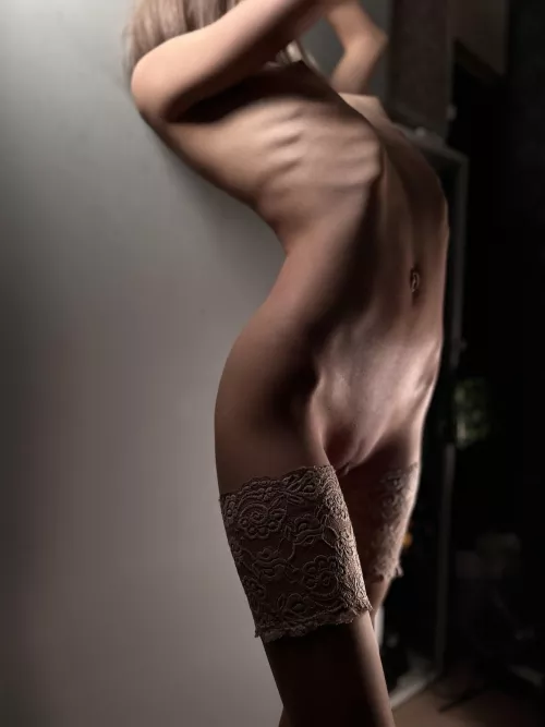 Do you like stockings with lace garters?