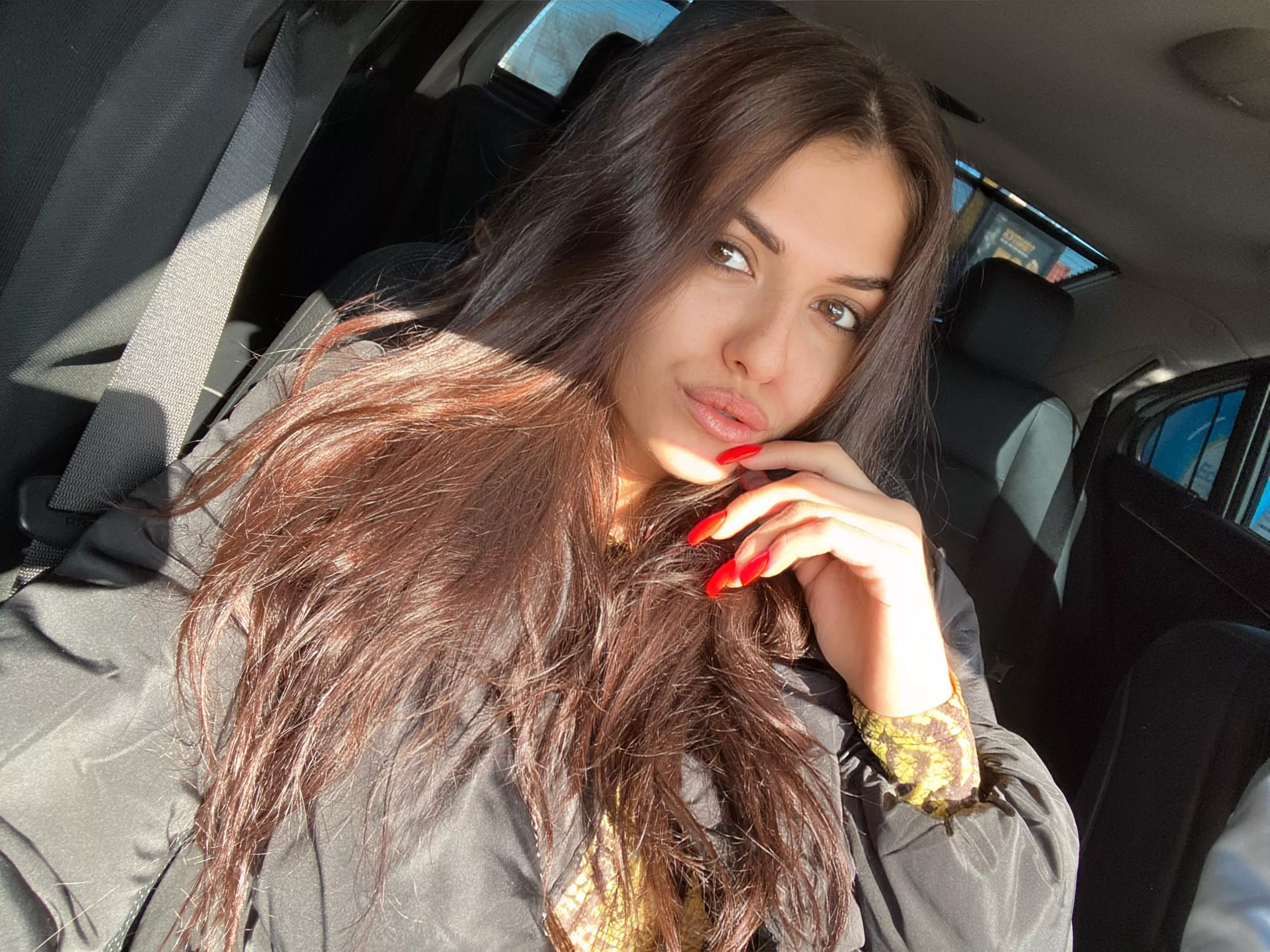 Embarrassed on the road