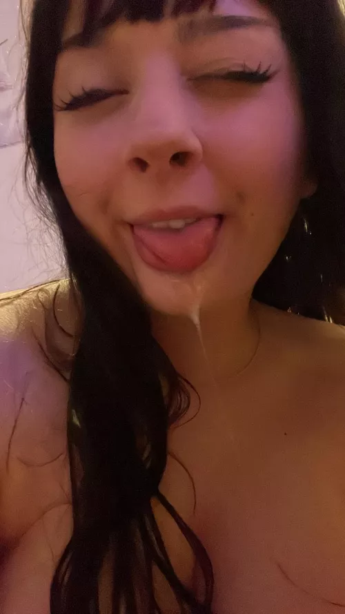 I made him pull out just so I could taste it ;)