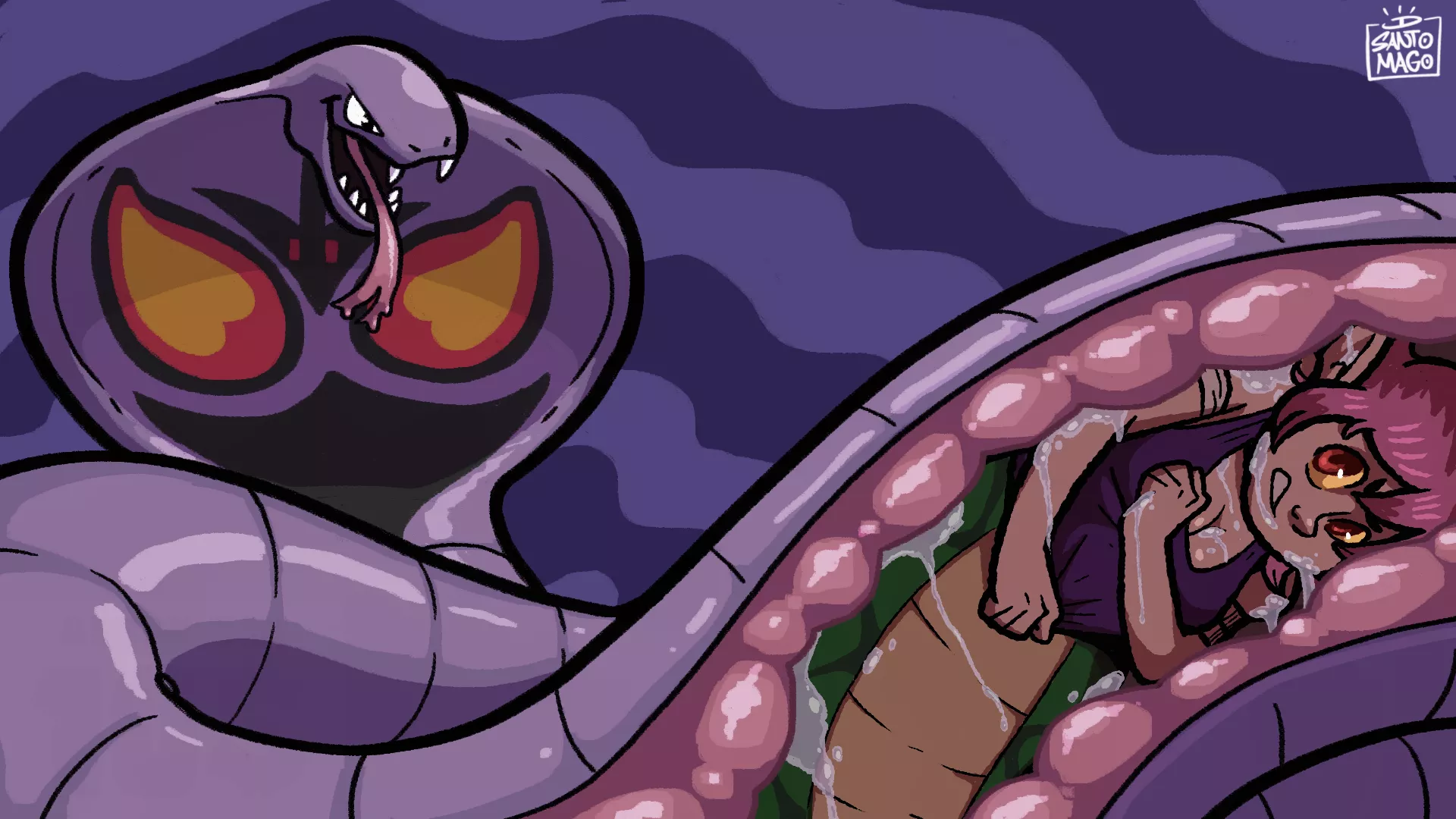 {image} Arbok YCH commission made for u/JoilyNaga