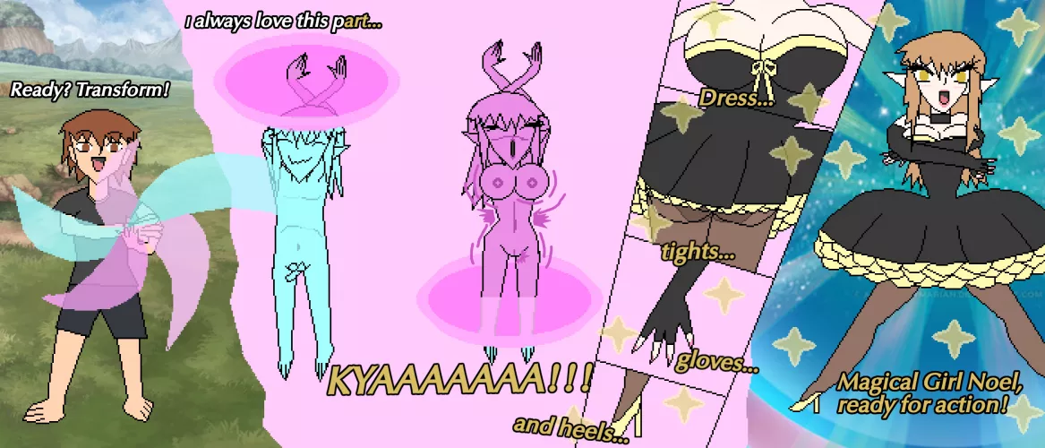 [Img][MTF][OP] Magical Girl Transformation!!!