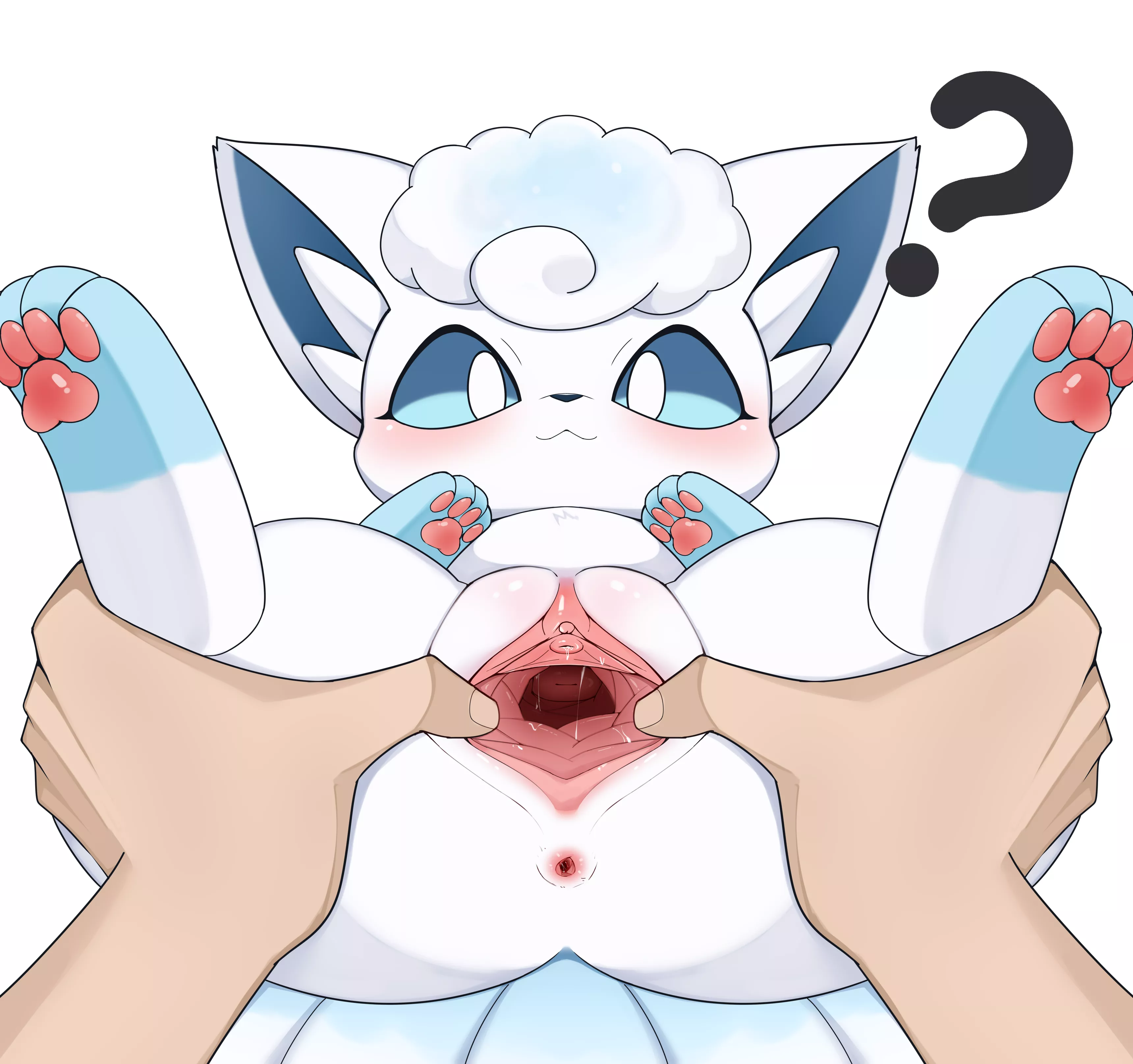 Inspecting your Alolan Vulpix [F] (flong)