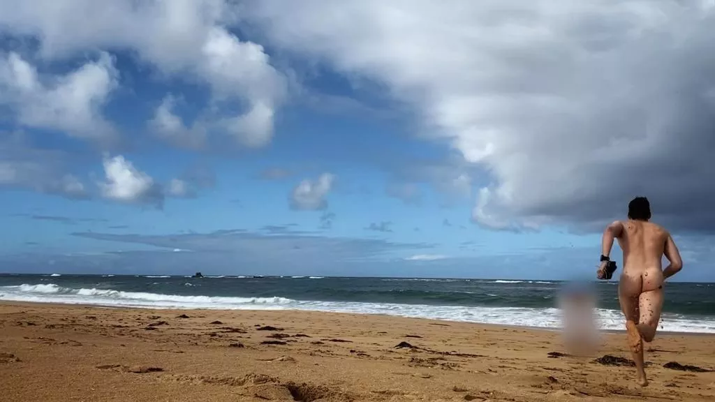 It was a long run to the water