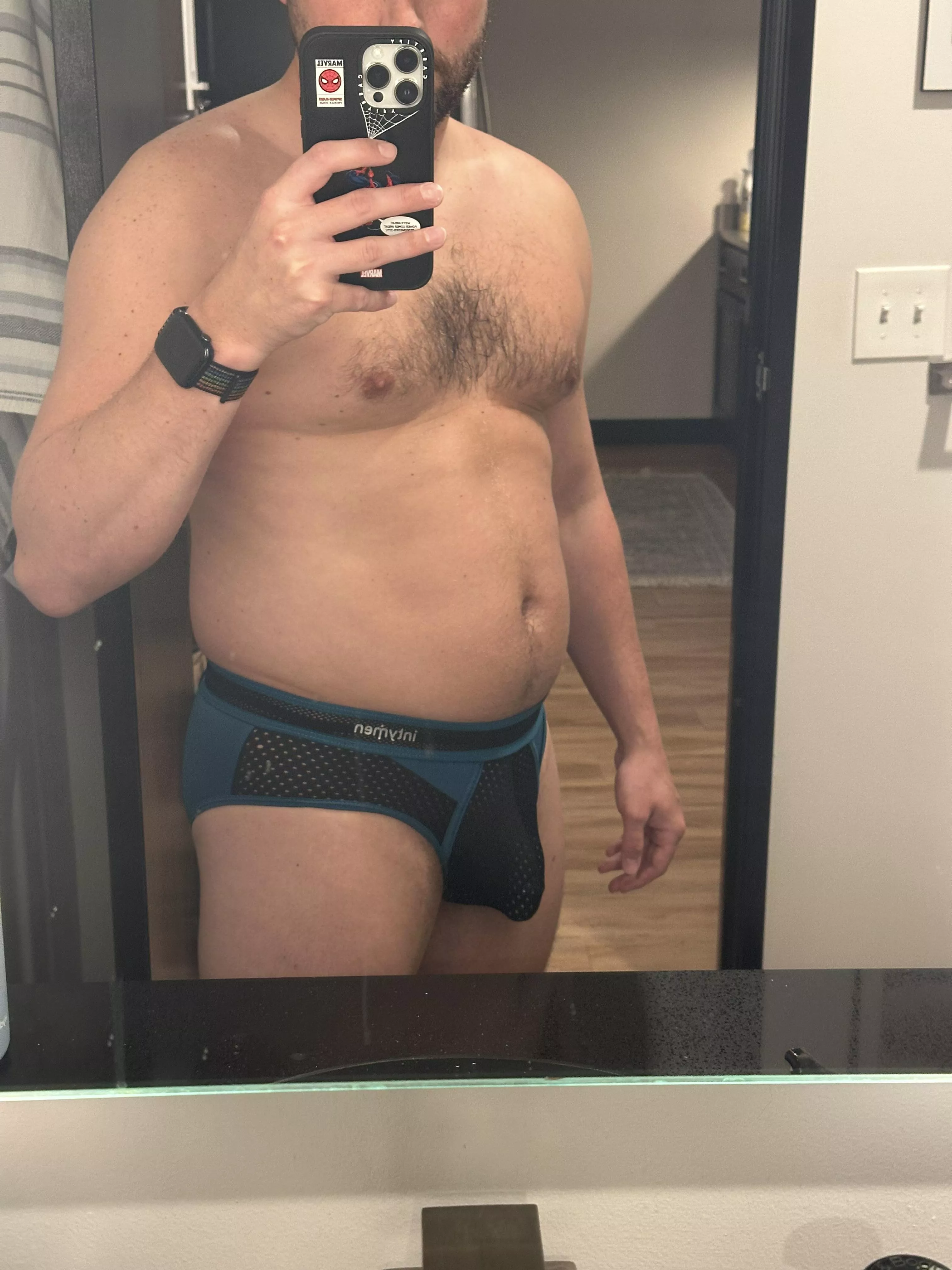 Just a cub trying out some new attire