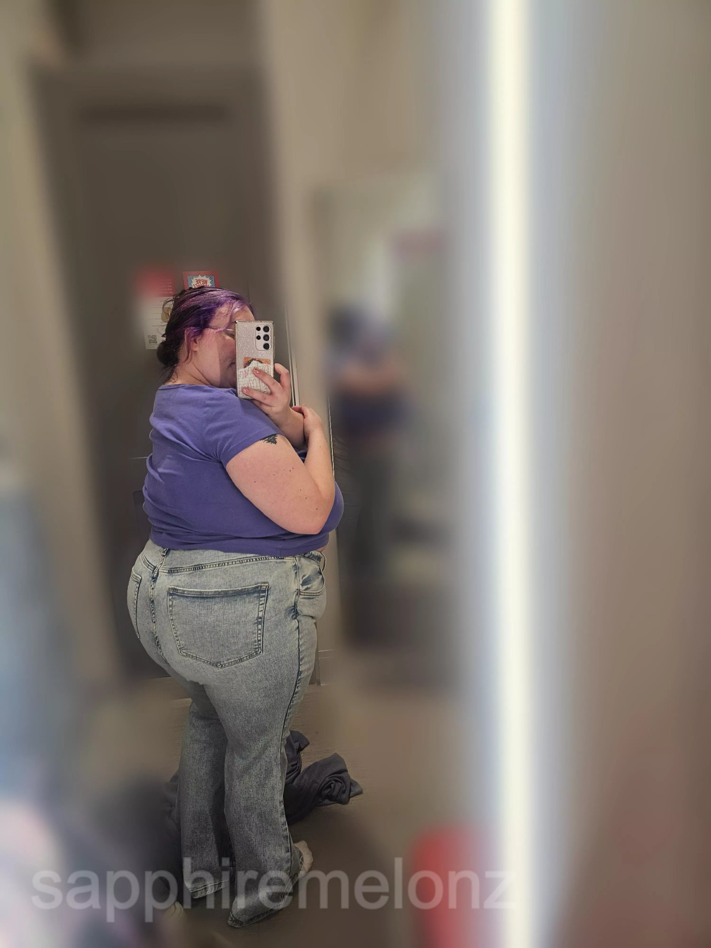 Loved the back of these jeans