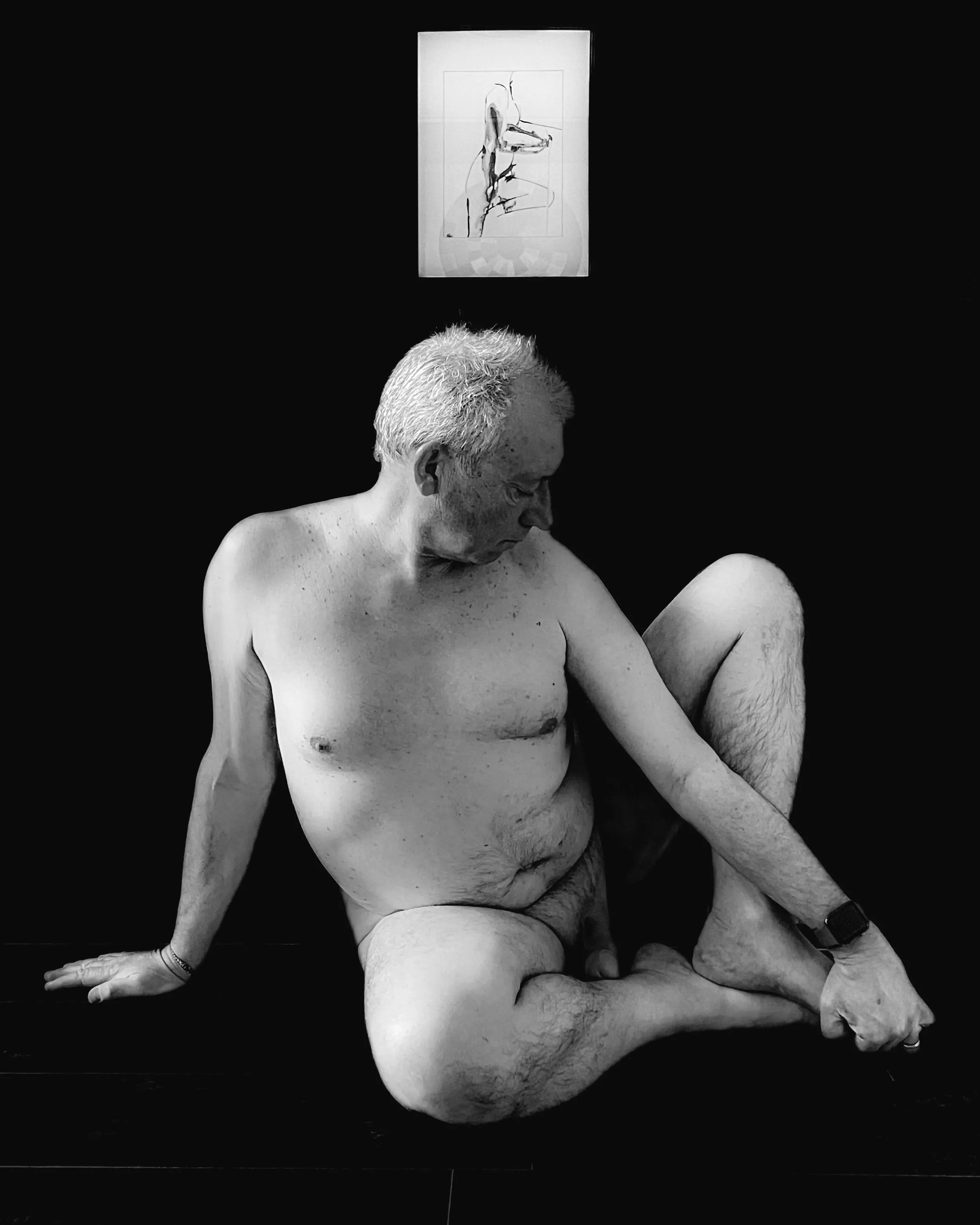 Overlooked (male seated)