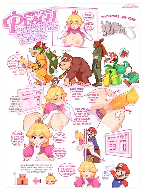 Princess Peach Guessing Game (Rezodwel)