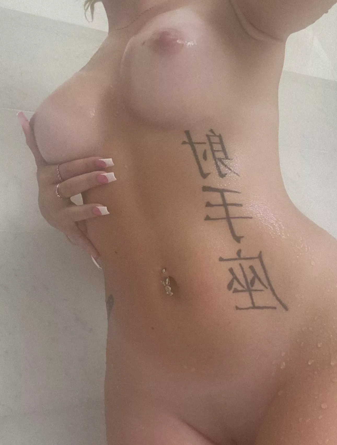 Save water, shower together ? ;)