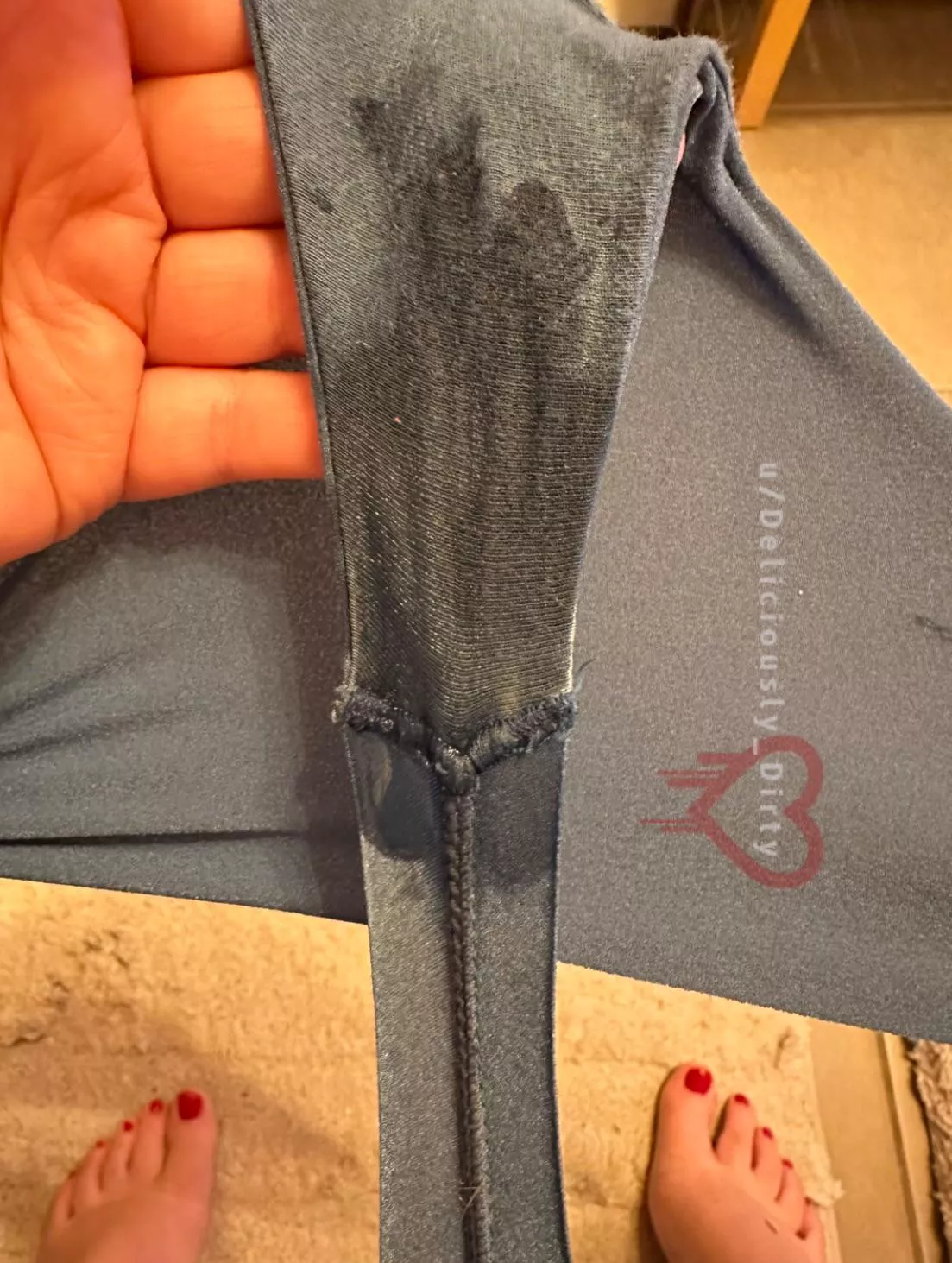 There’s something sexy about a soaked thong