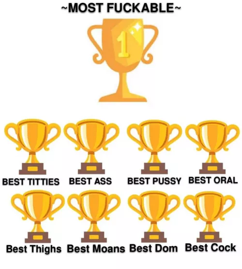 Welcome to the [Sexy Awards] bonus round part 2! (Or like, Sexy Awards 2.9) One last themed game before the third. Undertale Yellow characters ONLY. I'll send out the results in 24 hours. Goodbye for now, horny bitches ;)