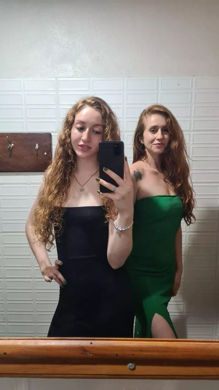 Who wore it better, me or my mama?