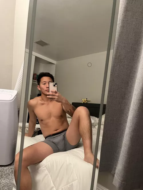 Wouldn't mind fucking you till you drop. Or vice versa.
