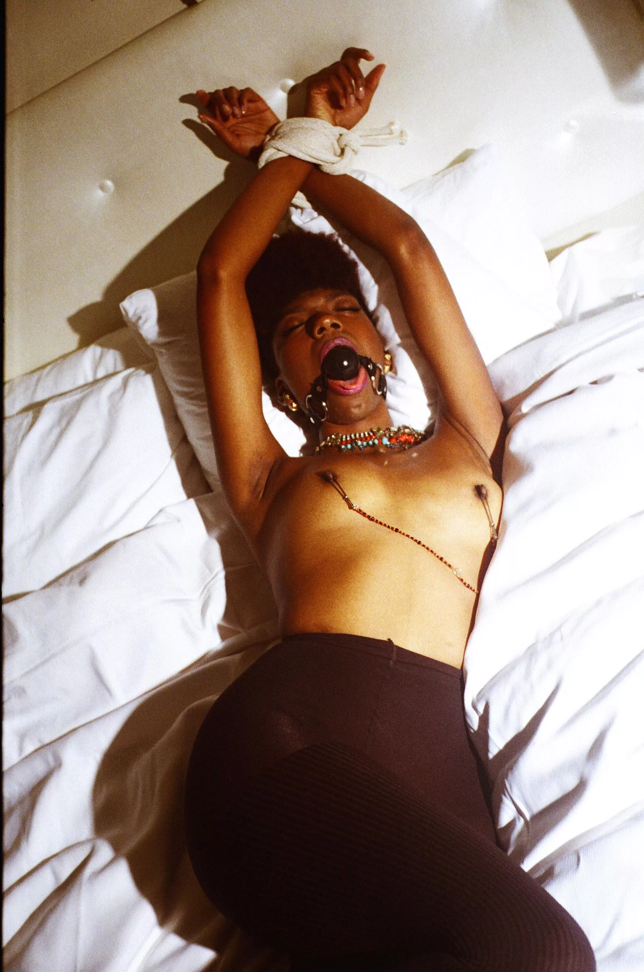 Ebony Babe in waiting