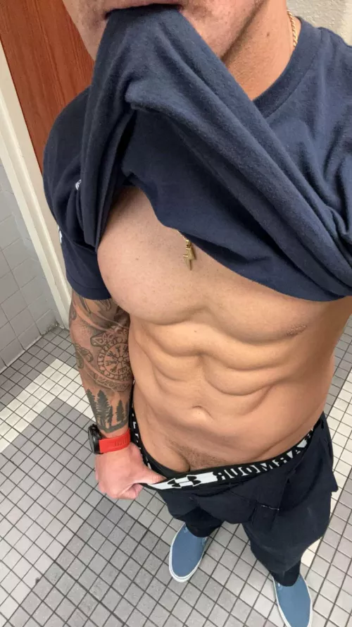 Firehouse bathroom quickie?