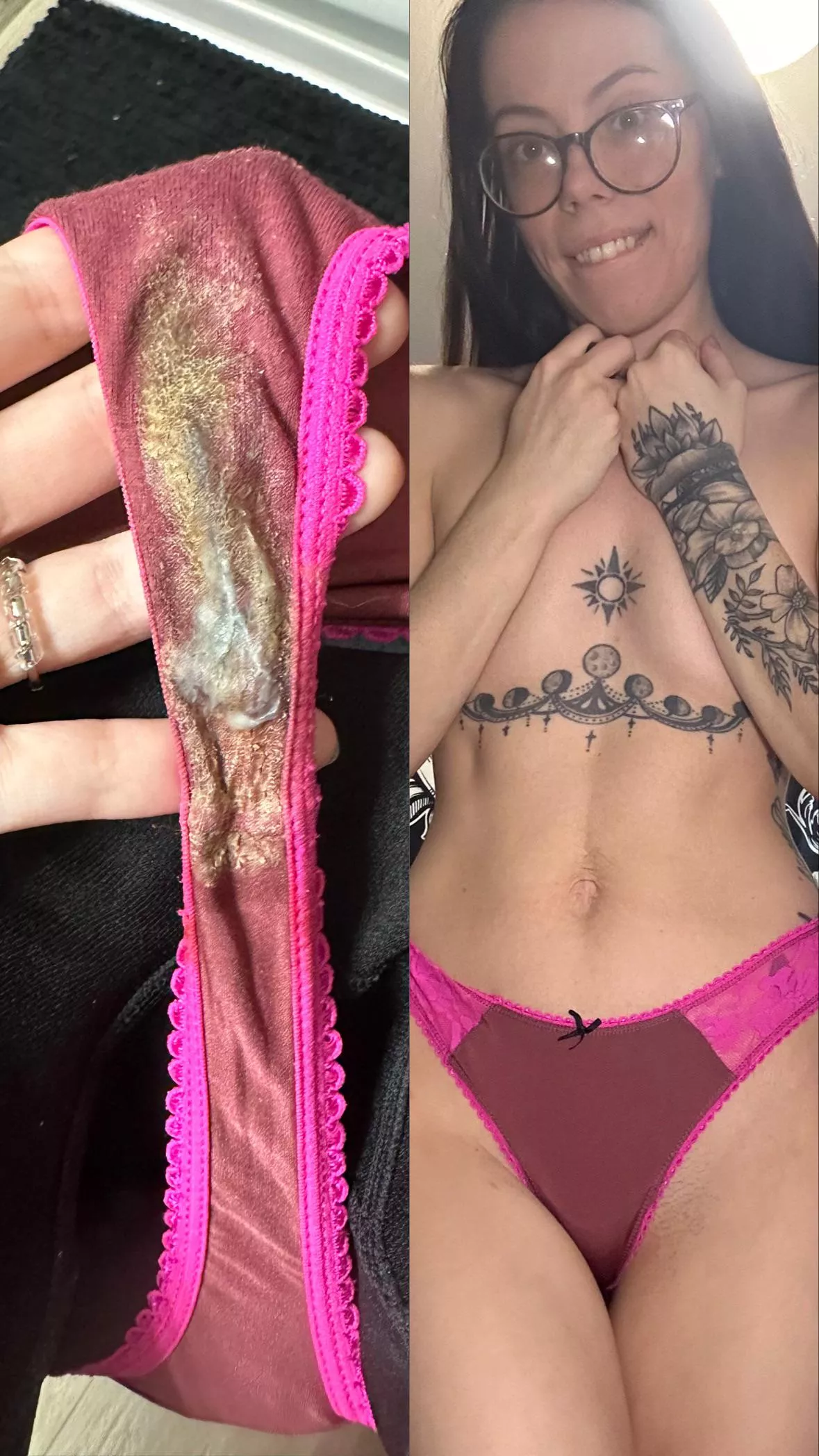 Just admit you’d love to taste mommy’s dirty panties