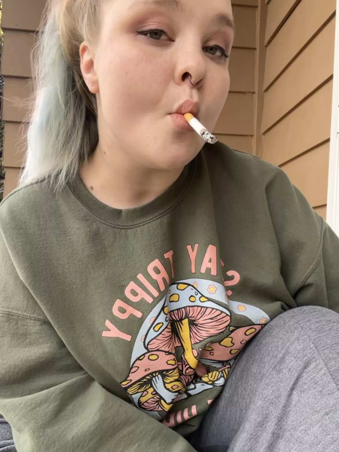 All glammed up for my smoke