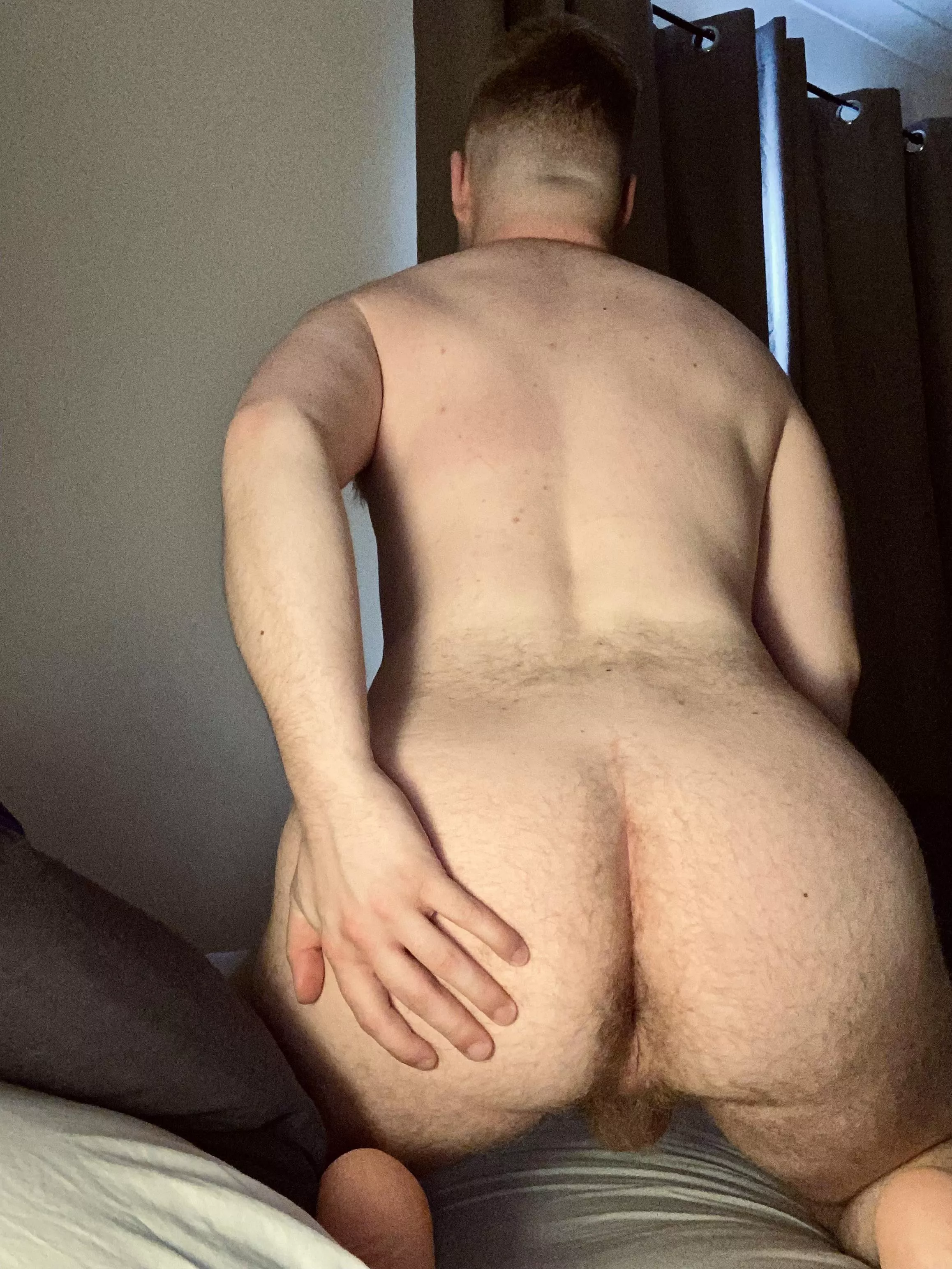 Big hairy butt