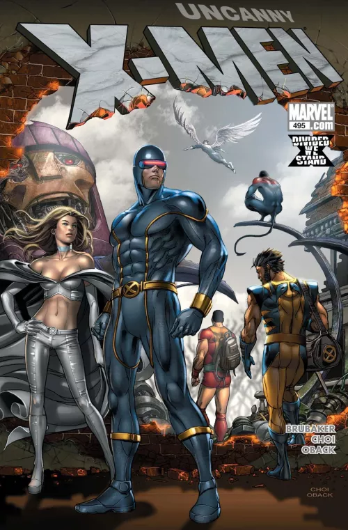 Emma Frost got the most stunning curves of all the marvel universe [Uncanny X-Men # 495]cover by Mike Choi