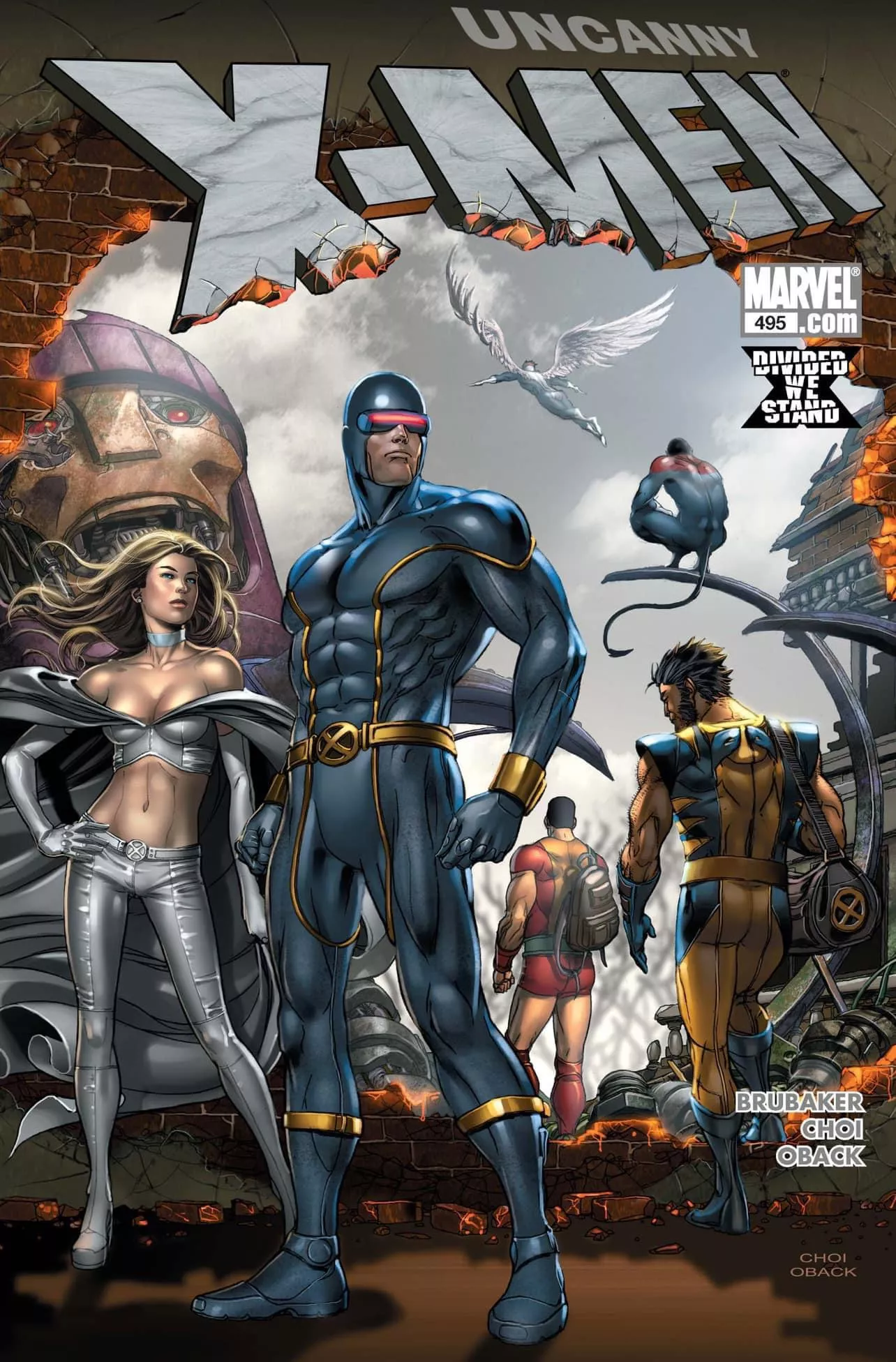 Emma Frost got the most stunning curves of all the marvel universe [Uncanny X-Men # 495]cover by Mike Choi