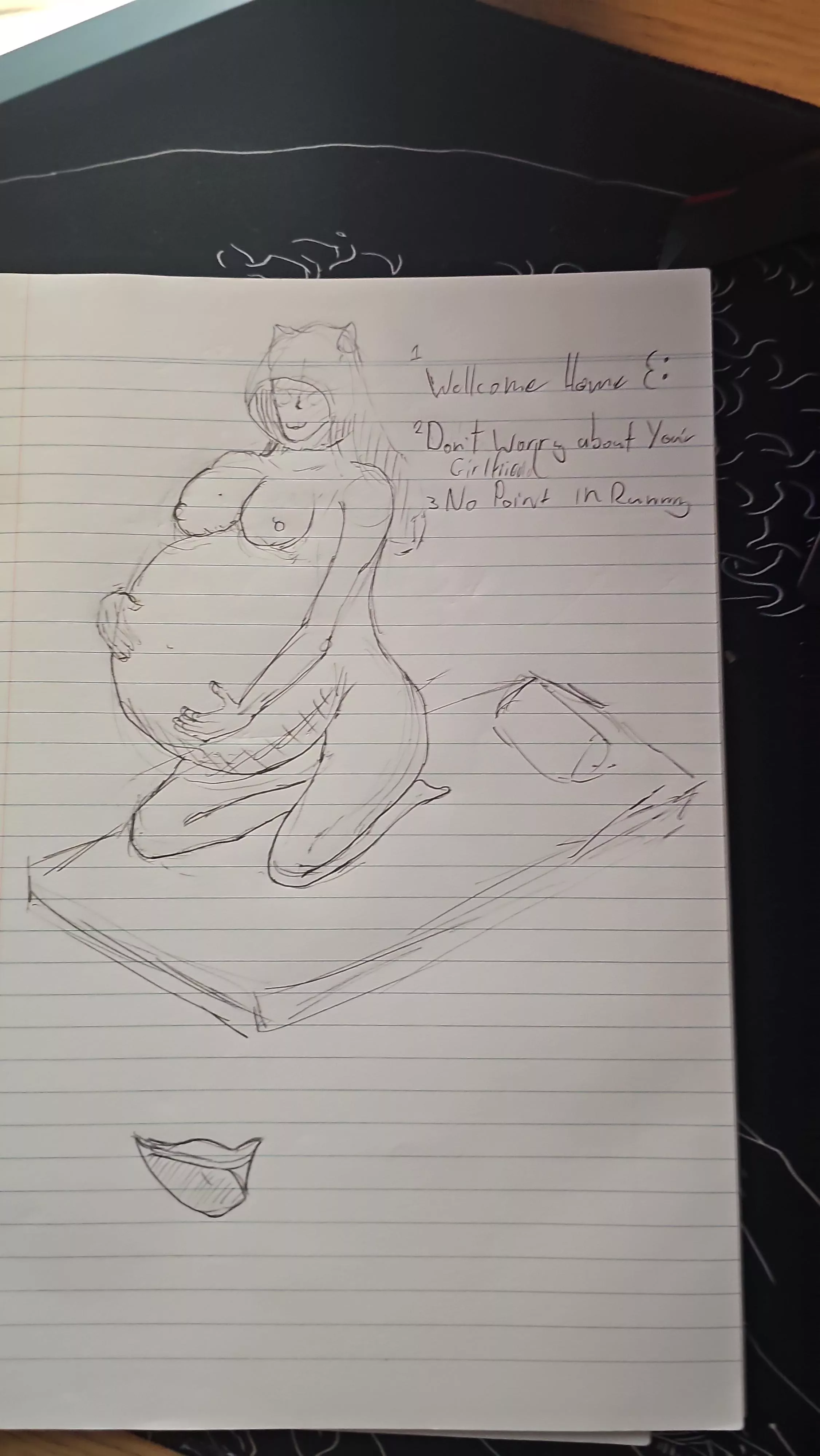 {Image} just failed uni, so I drew vore for the first time 