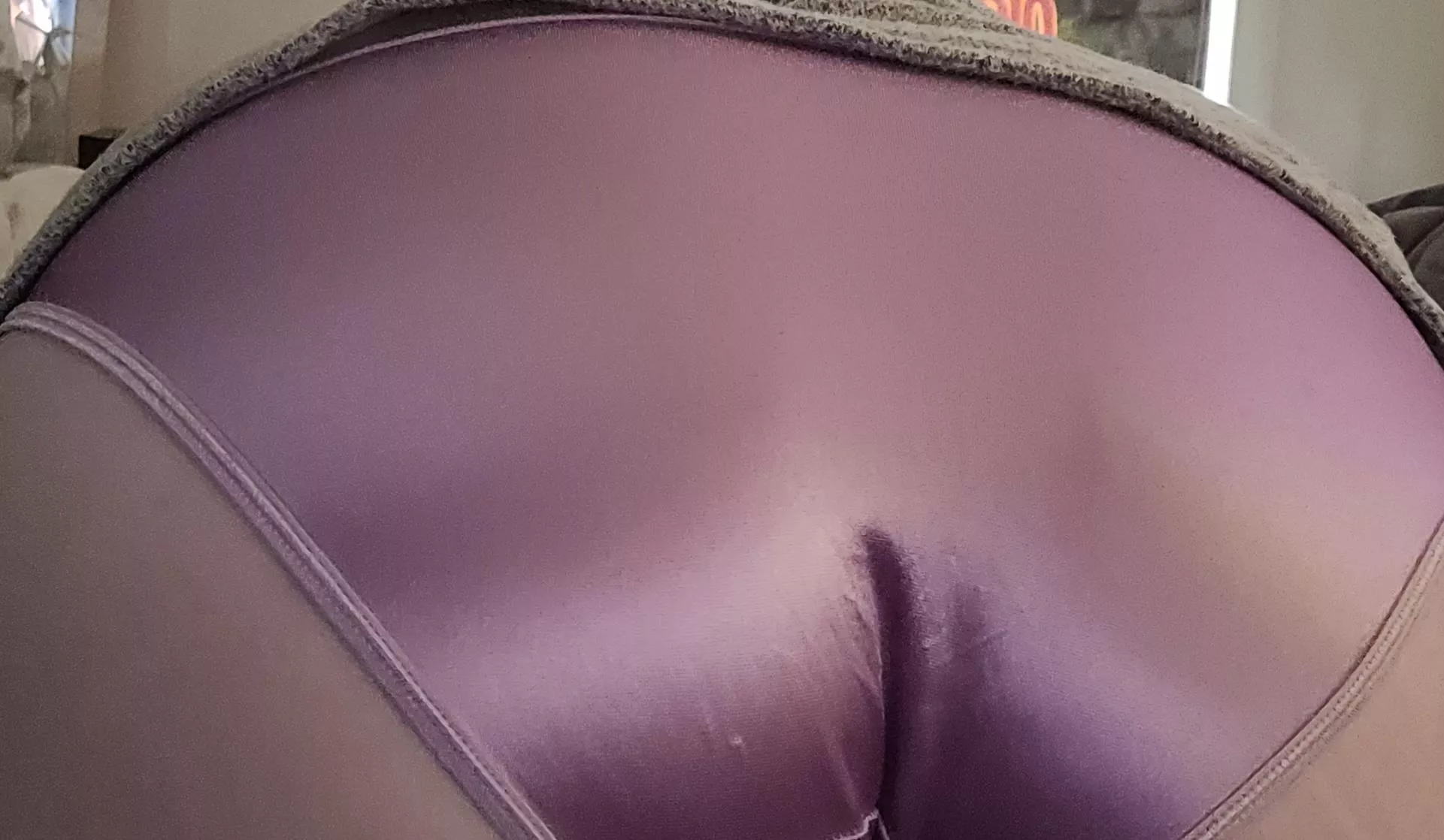 Purple satin panties 💜 