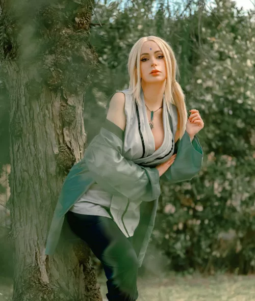Tsunade cosplay by me [Mikan Waifu]