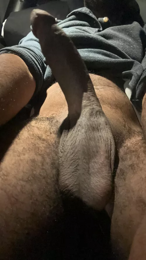 Balls hanging this low deserve to be sucked clean and dry