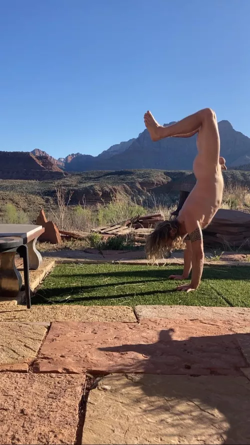 Getting a little sunshine on the under side 