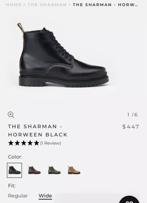 Has anyone gotten the Goral Sharman yet?