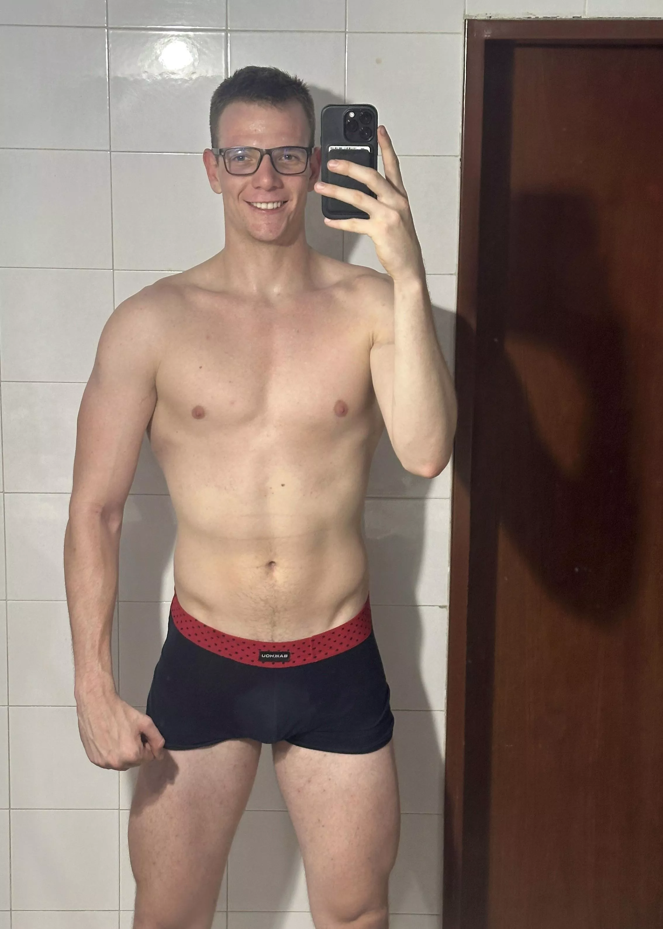 I'll take off my boxer if you want 