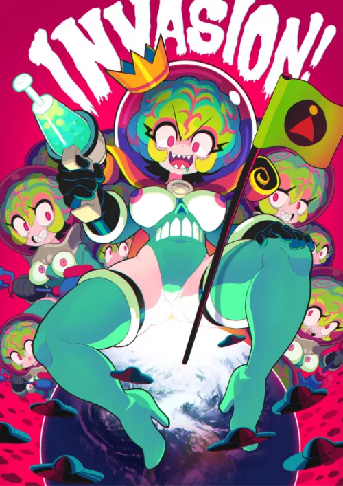 INVASION! by @uejini on Twitter 