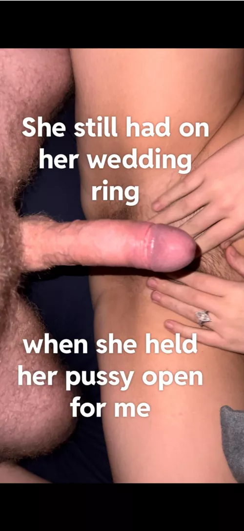 just the tip, it’s too big 