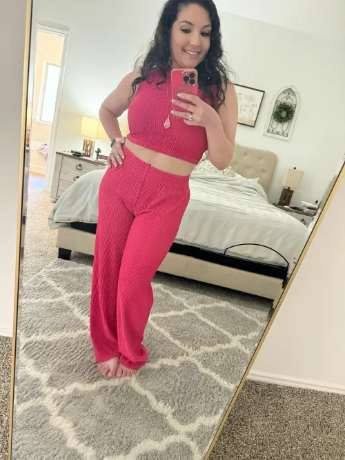 My husband loves these pants on me but I wonder why 