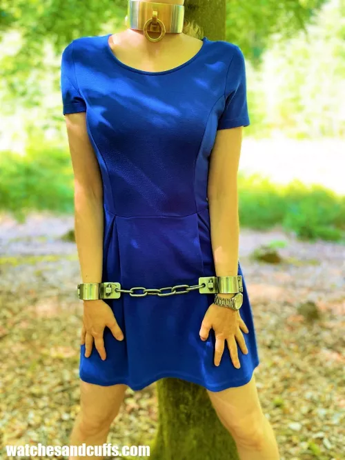 Nothing like cold steel on your neck on a warm day