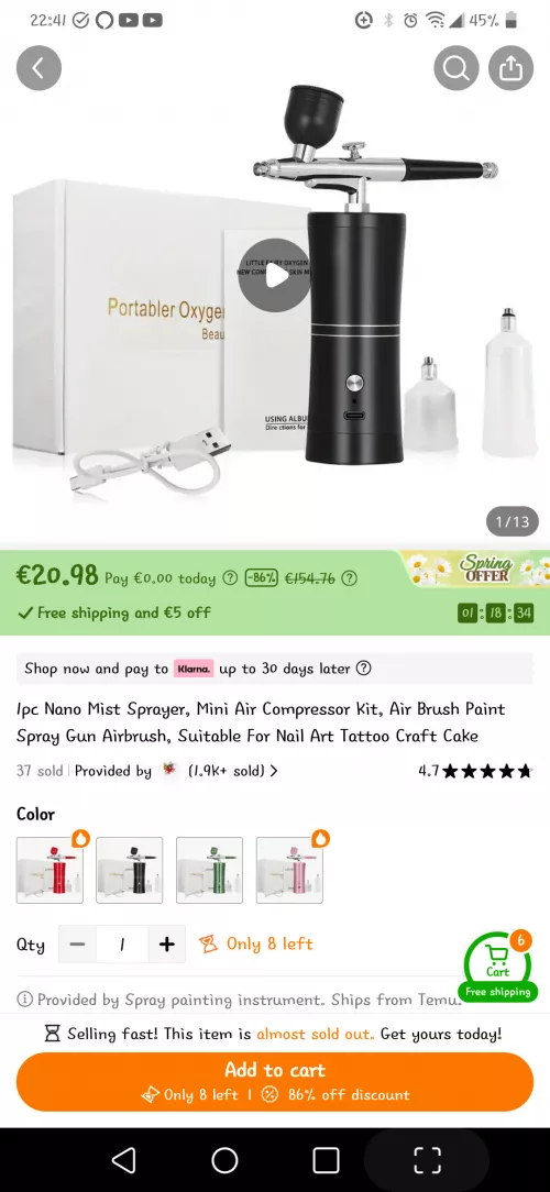 Question about powdering