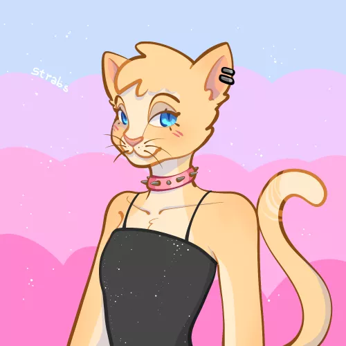 She's going to a party (Art by me)