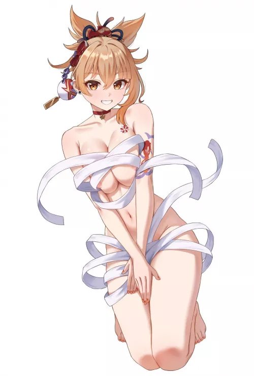 Unwrapping a present