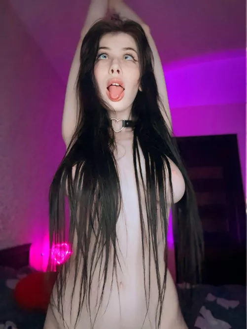 When your sperm hits my tongue, I'll be happy